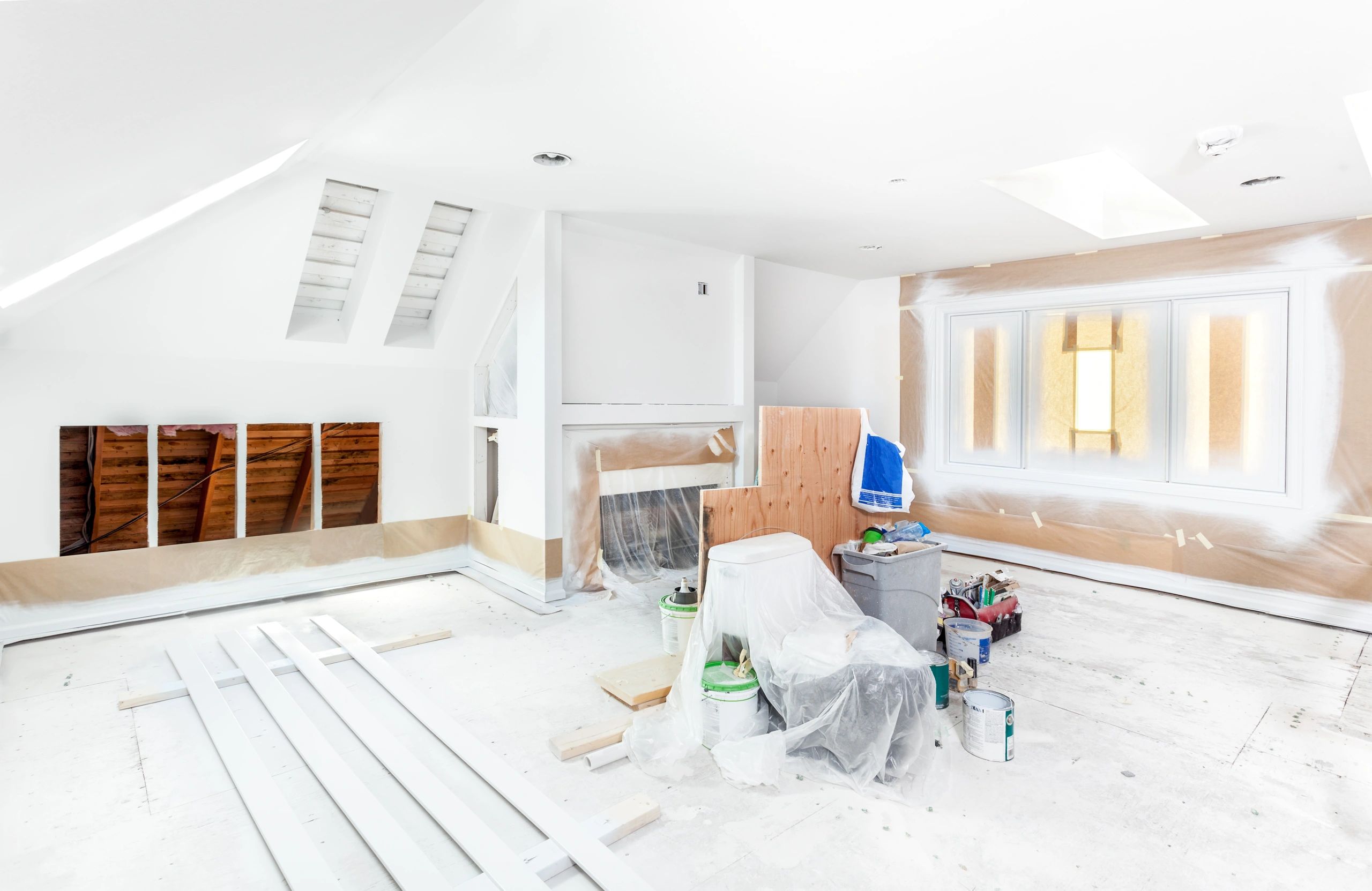 Historic building restoration project